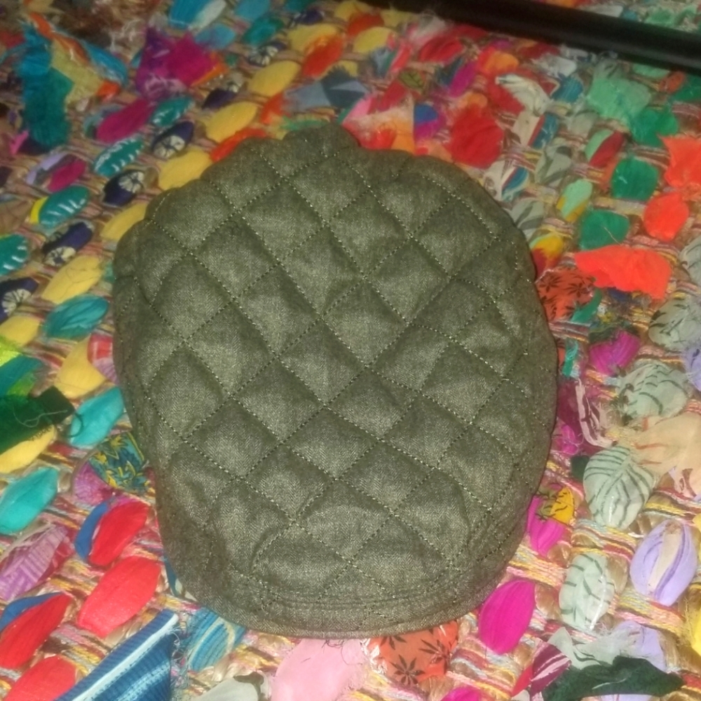 Mens Quilted Kangol Hat